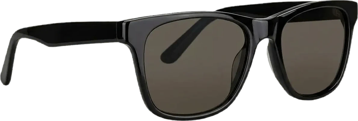 Sonnenbrille mit grauer Tönung, Seitenansicht